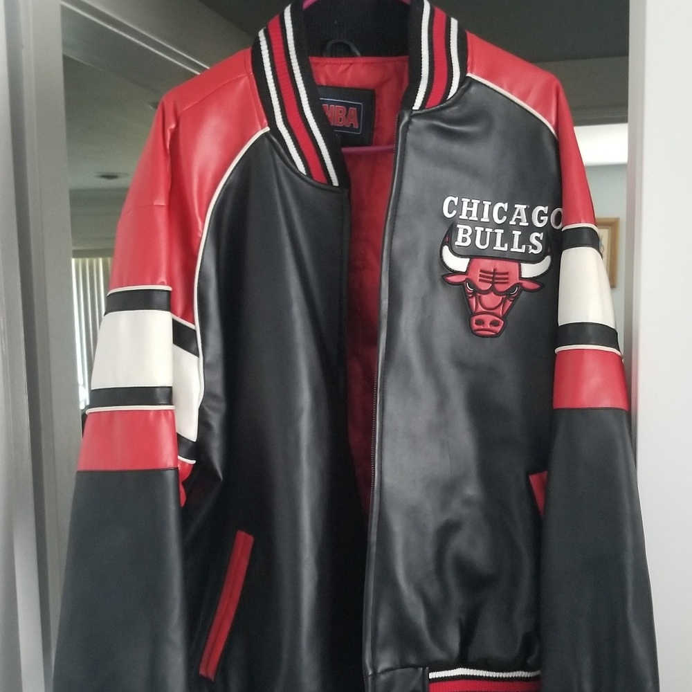 Chicago Bulls Leather Jacket